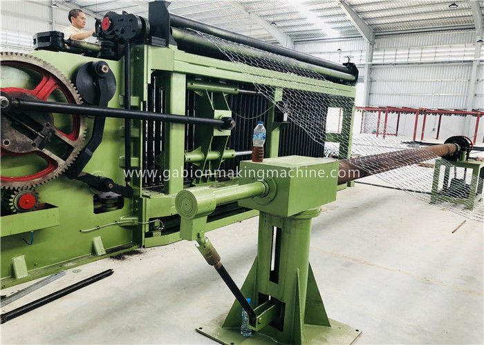PLC Control Wire Weaving Machine PVC Coated For Hexagonal Wire Netting