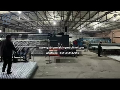 रक्षक दीवारों और बाढ़ नियंत्रण परियोजनाओं के लिए हाई स्पीड गैबियन मेष मशीन