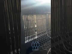 स्पीड गेबियन बॉक्स मशीन सर्वो मोटर कंट्रोल सिस्टम और 30 छेद/मिनट उत्पादन गति के साथ