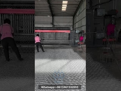 तेजी से और विश्वसनीय उत्पादन के लिए स्वचालित गेबियन मशीन लाइन 7000-8000m2/8 घंटे