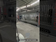 अधिकतम 4.0 मिमी व्यास के लिए पूरी तरह से स्वचालित कुशल उत्पादन के साथ एआई संचालित गैबियन मशीन