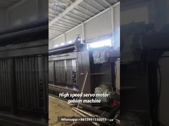 सर्वो इंटेलिजेंट गैबियन मेश मशीन संचालन में | ढलान स्थिरीकरण और बाढ़ नियंत्रण