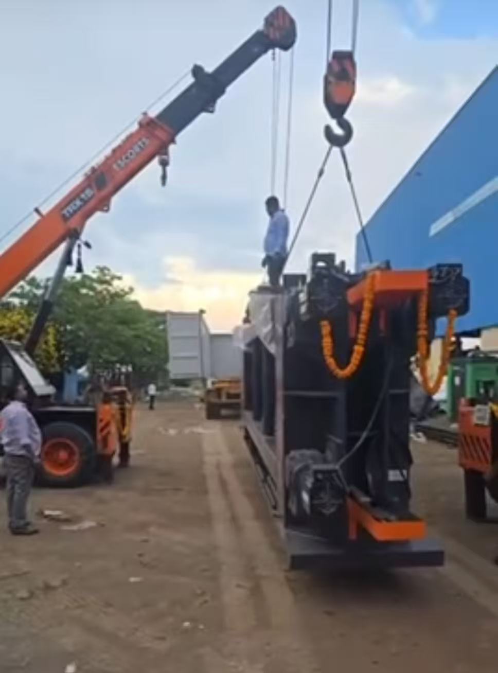 नवीनतम कंपनी ब्लॉग के बारे में भारत में नवीनतम सीएनसी गैबियन मेश मशीन का सफलतापूर्वक कमीशन