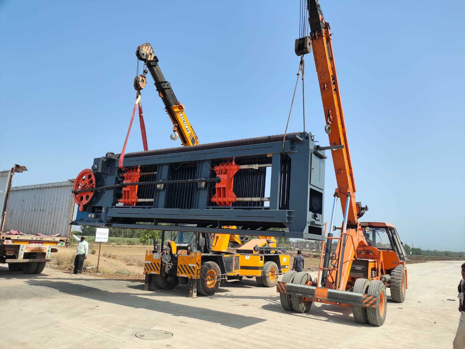 नवीनतम कंपनी ब्लॉग के बारे में Heavy Duty Gabion Mesh Machine Successfully Exported to India