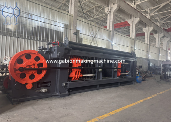 खरीदें 380V/50HZ पावर जस्ती स्टील वायर गेबियन बॉक्स मशीन 15-20m/min उत्पादन गति ऑनलाइन निर्माण