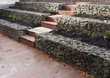खरीदें टिकाऊ गेबियन बॉक्स / मृदा संरक्षण बॉक्स आकार 2x1x1m के लिए गर्म डुबकी जस्ती तार ऑनलाइन निर्माण