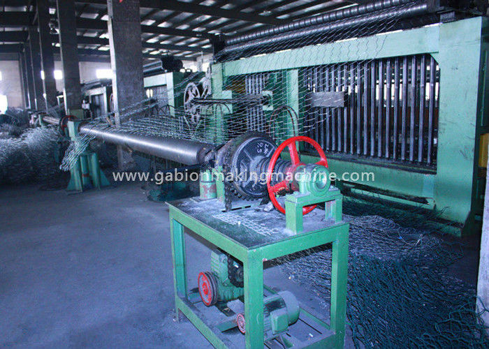 Gabion Wire Mesh Machine / Wire Mesh Making Machine With Automatic Stop System